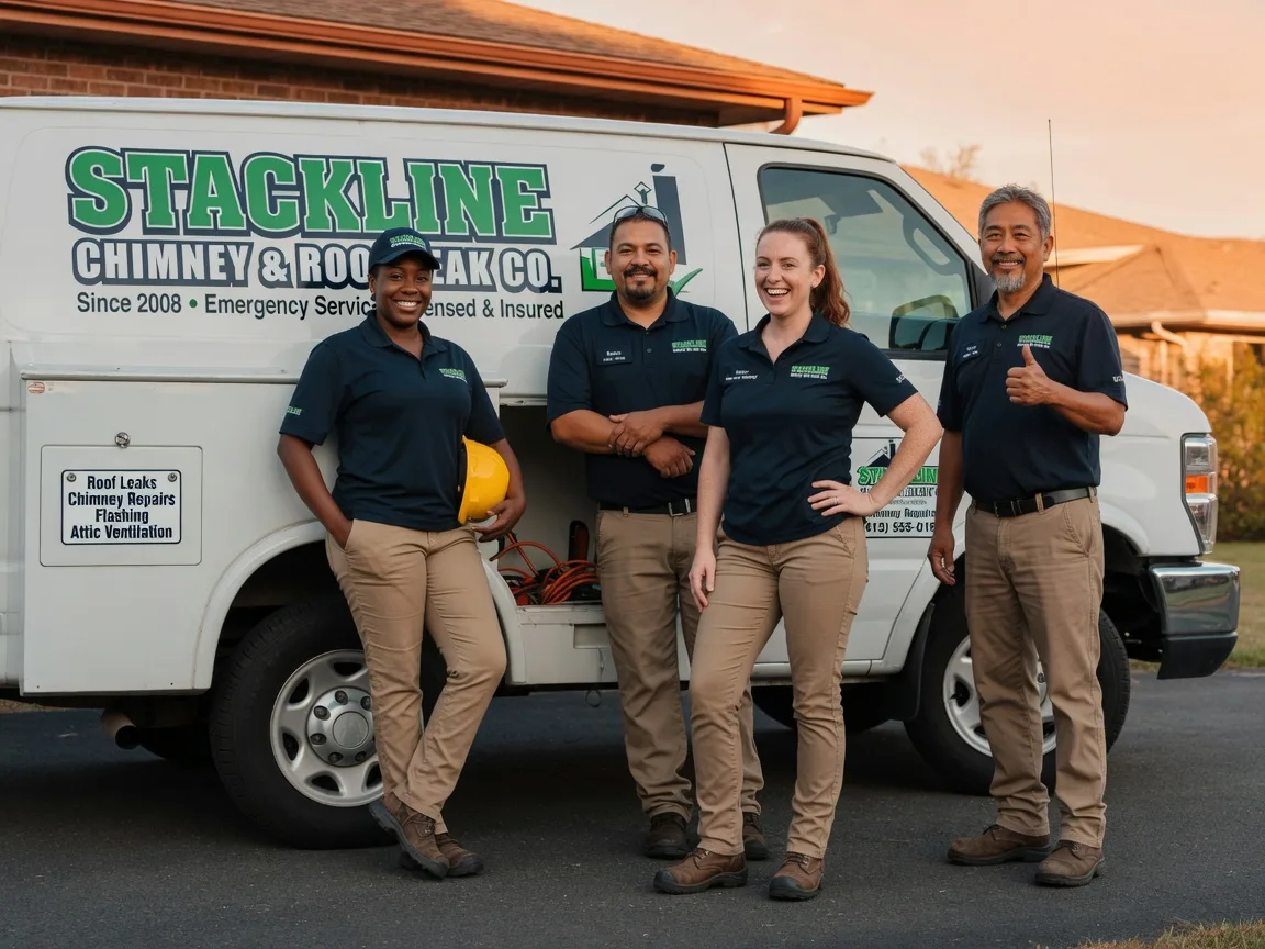Chimney flashing repair company in Gilson, IL